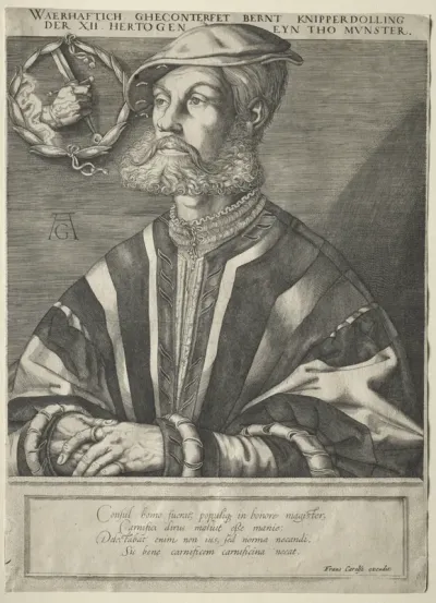Portrait of Bernard Knipperdolling