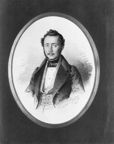 Portrait of Bernhard Friedrich van Verschuer (1803-1833)
