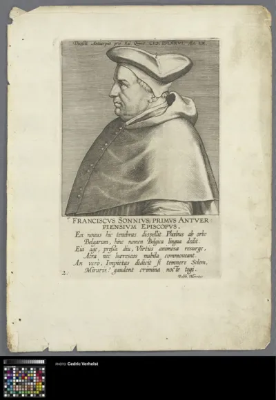 Portrait of bishop Franciscus Sonnius