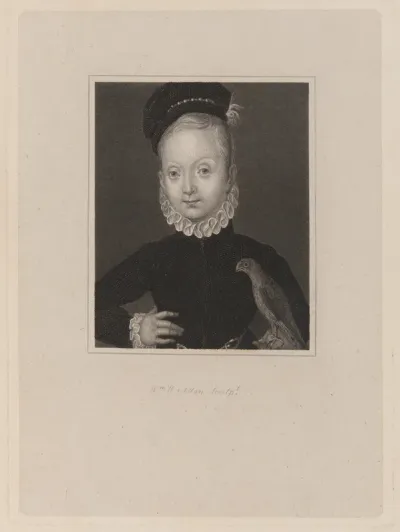 Portrait of Boy with Falcon