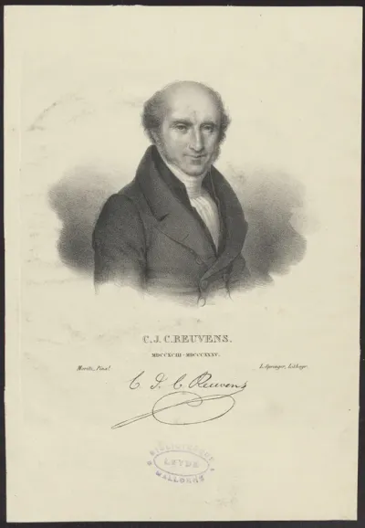 Portrait of C.J.C. Reuvens, archaeologist