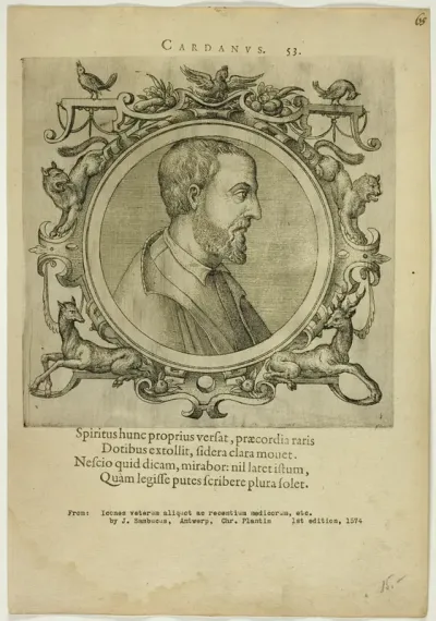 Portrait of Cardanus