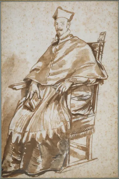 Portrait of Cardinal Bentivoglio (Lugt 28)