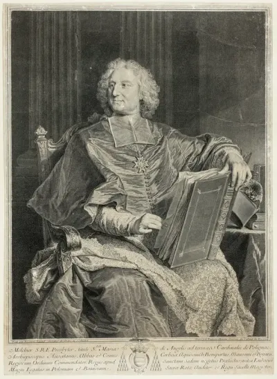 Portrait of Cardinal de Polignac