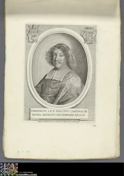 Portrait of cardinal Decius