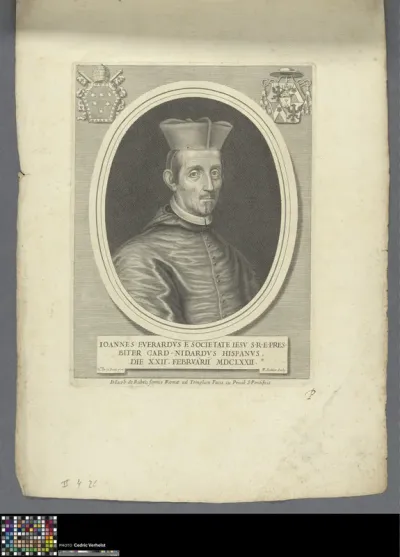 Portrait of cardinal Felice Rospigliosi