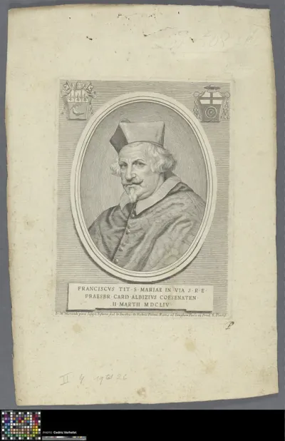 Portrait of cardinal Francesco Albizzi