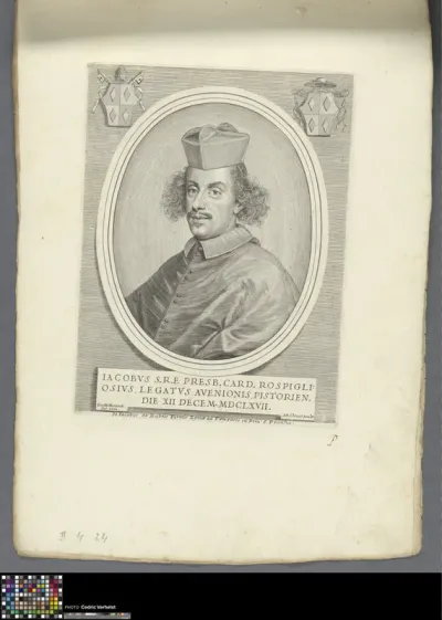 Portrait of cardinal Giacomo Filippo Nini