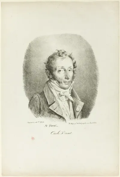 Portrait of Carle Vernet