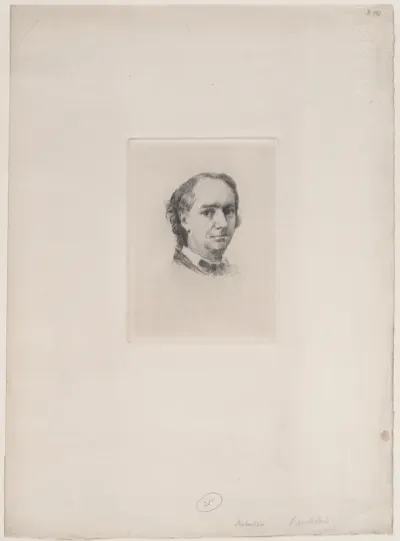Portrait of Charles Baudelaire