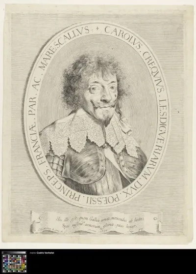 Portrait of Charles de Créquy, duc de Lesdiguières