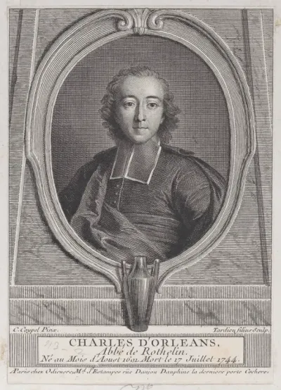 Portrait of Charles d'Orleans, Abbe of Rothelin