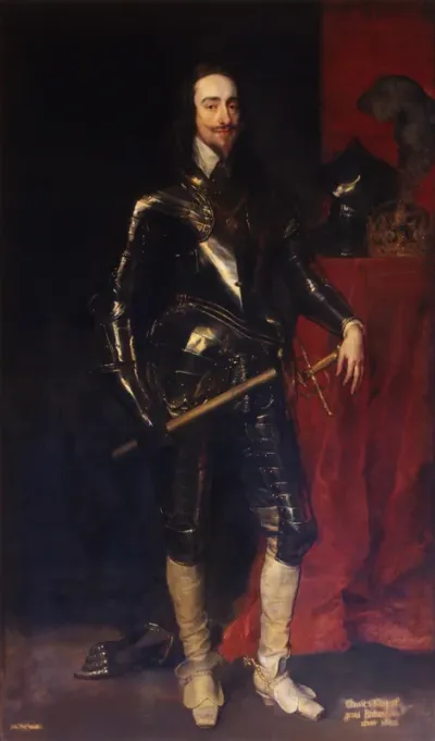 Portrait of Charles I, King of the Great Britain (1600-1649)