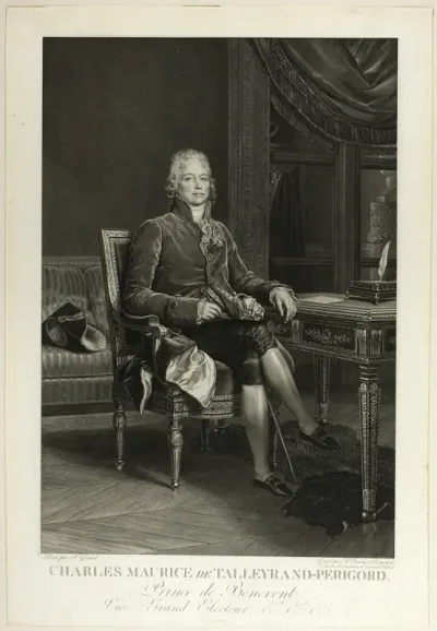 Portrait of Charles Maurice de Talleyrand-Perigord