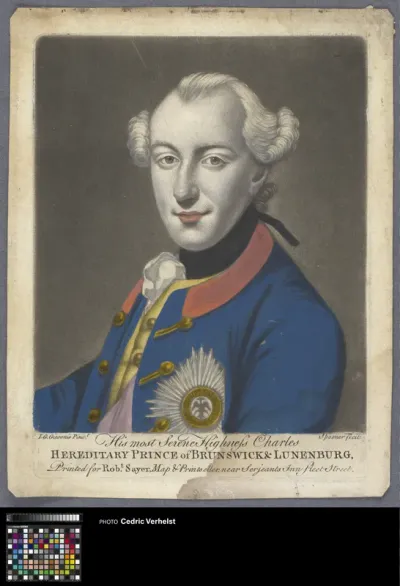 Portrait of Charles William Ferdinand, Duke of Brunswick