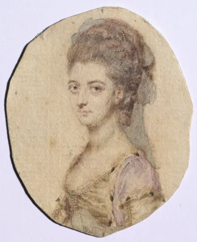 Portrait of Charlotte Bertie, née Warren, 4th Countess of Abingdon