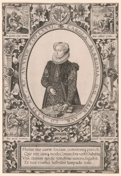 Portrait of Charlotte de Bourbon