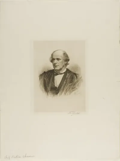 Portrait of Chief Justice Chase