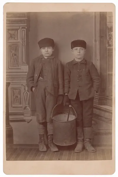 Portrait of Coal Delivery Boys