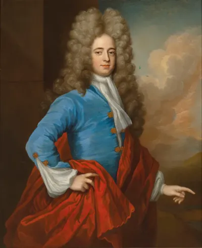 Portrait of Colonel John Boys (d. 1748) of Hode Court, Kent