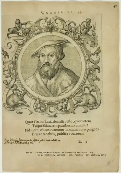 Portrait of Cornarius