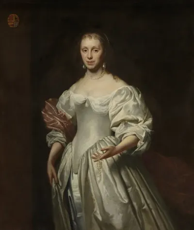 Portrait of Cornelia Craen van Haeften (1622-78), lady of Schorrestein and wife of Johannes Servaes van Limburg
