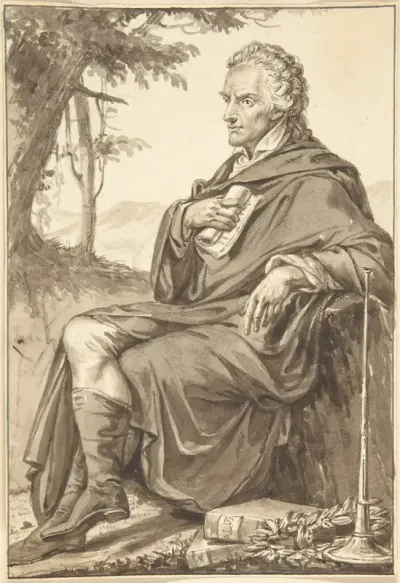 Portrait of Count Vittorio Alfieri