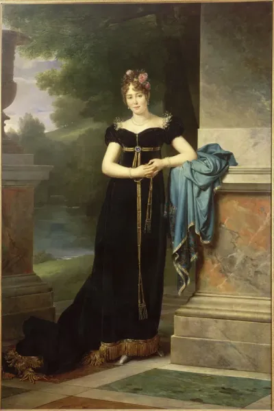 Portrait of countess Maria Walewska.