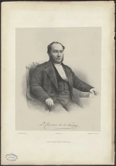 Portrait of D. Chantepie de la Saussaye