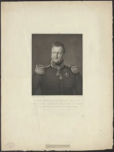 Portrait of D.H. Baron Chassé