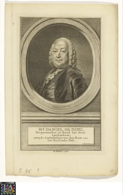 Portrait of Daniel de Dieu