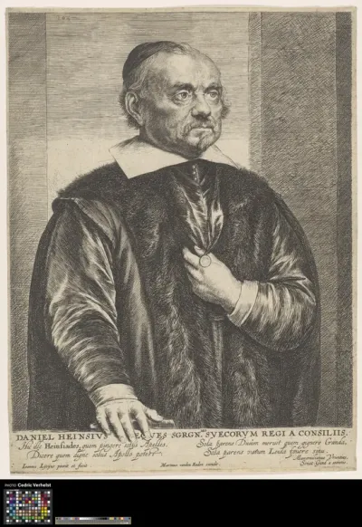 Portrait of Daniël Heinsius