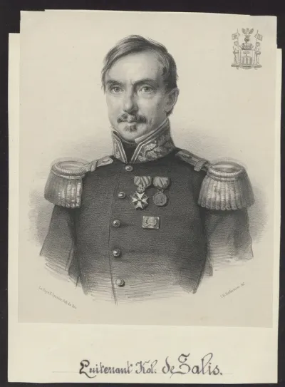 Portrait of De Salis, Lieutenant-Colonel
