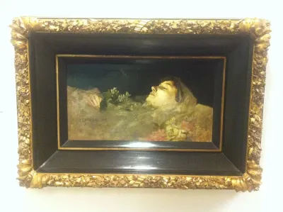 Portrait of deceased Elisa Masrieras