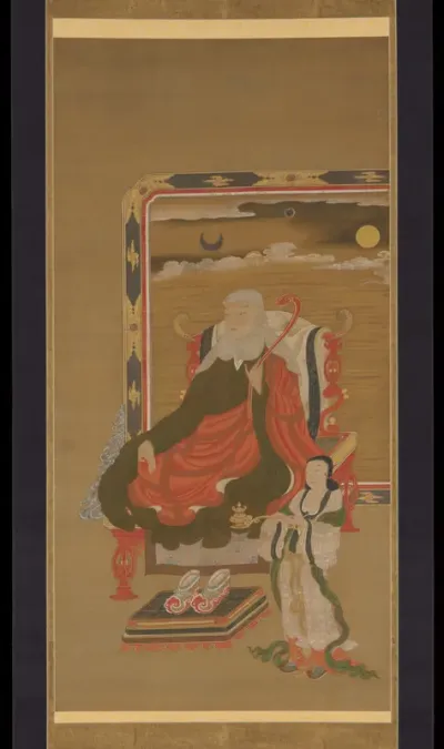 Portrait of Dengyō Daishi (Saichō)