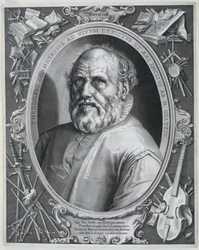 Portrait of Dirck Volckertsz Coornhert