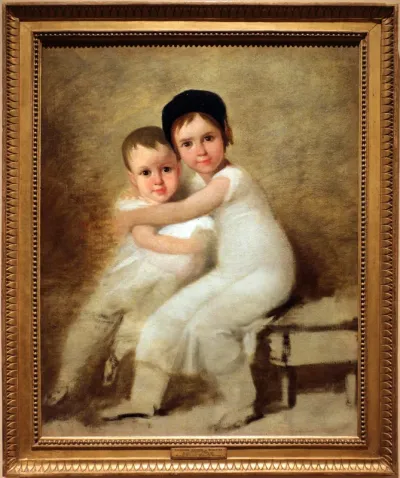 Portrait of Domingos and Mariana Benedita Vitória de Sequeira