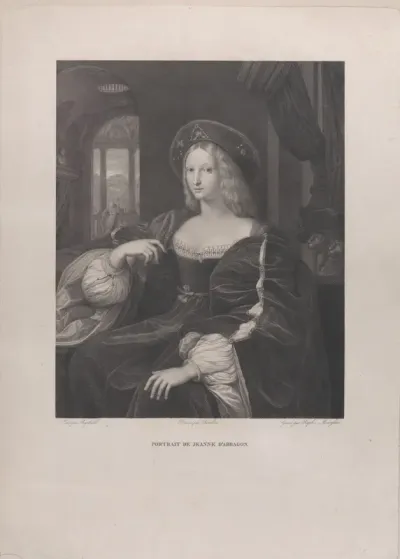 Portrait of Doña Isabel de Requesens y Enrìques de Cardona-Anglesola (formerly identified as Joanna of Aragon)