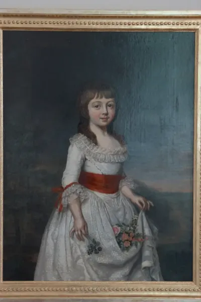 Portrait of Duchess Charlotte Frederica of Mecklenburg-Schwerin as a child (Ludwigslust)