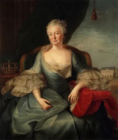 Portrait of Elisabeth Christine von Braunschweig-Wolfenbüttel-Bevern