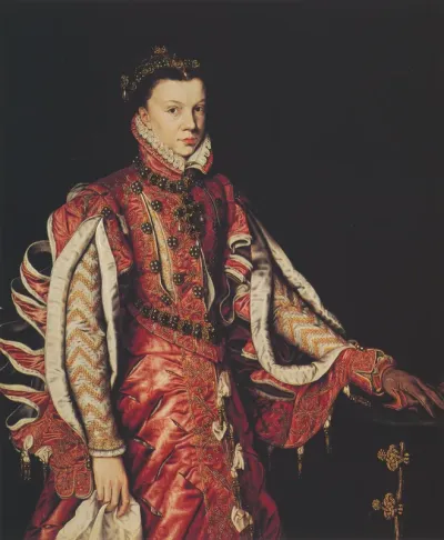 Portrait of Elisabeth of Valois, third wife of King Philip II of Spain
