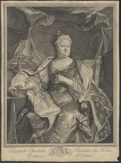 Portrait of Elizabeth Charlotte of the Palatinate