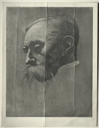 Portrait of Emile Verhaeren