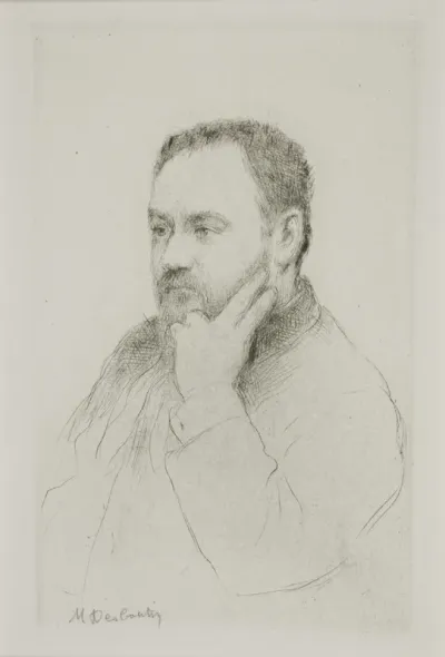 Portrait of Emile Zola