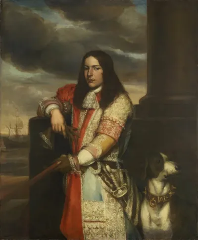 Portrait of Engel de Ruyter (1649-83), Vice-admiral and son of Michiel Adriaensz de Ruyter