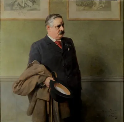 Portrait of Enrico Panzacchi