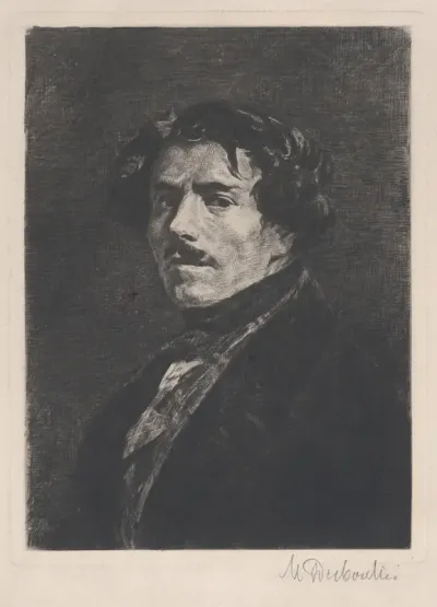 Portrait of Eugène Delacroix