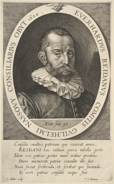 Portrait of Everhard van Reyd, Councillor of William, Prince of Orange