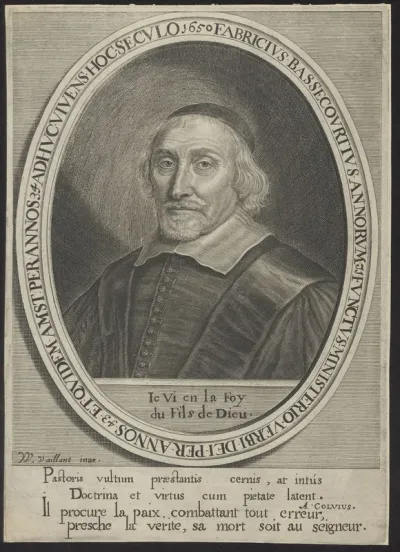 Portrait of Fabricius Bassecourtius
