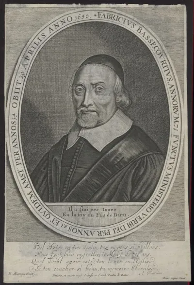 Portrait of Fabricius Bassecourtius
